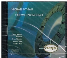MICHAEL NYMAN FRETWORK LONDON BRASS - Time Will Pronounce - CD - SEALED/NEW