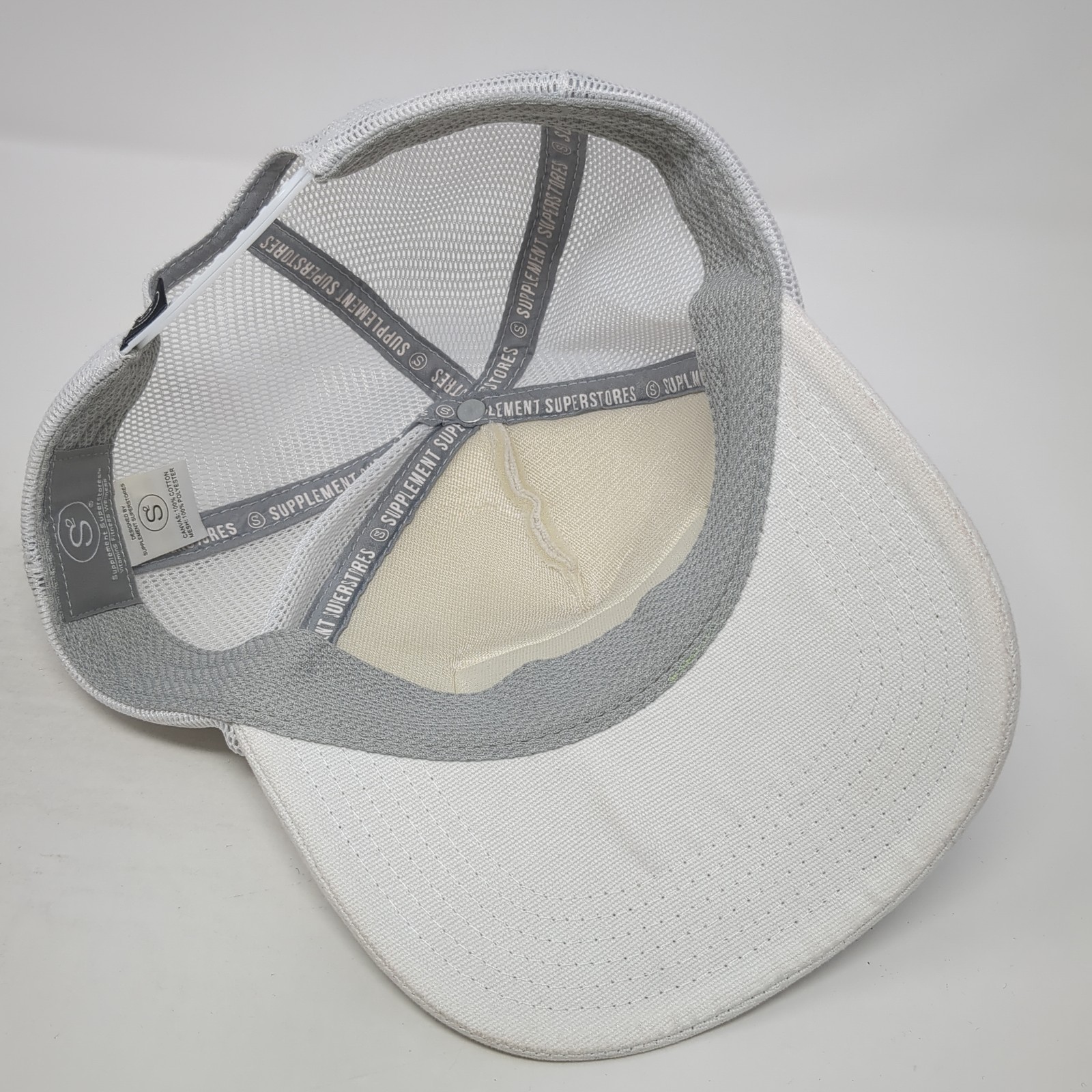 S2faction Patch Snapback Trucker Hat White One Si… - image 7