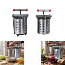 Presse à miel manuelle à baril pour la fabrication de cidre maison et de