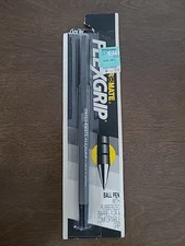 Vintage Paper Mate FlexGrip Ballpoint Pen, Medium Point, Gray/Black