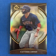 2023 Bowman Chrome Cutter Coffey Bowman Invicta BI-24 Boston Red Sox