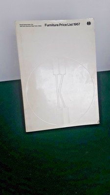 Knoll Associates Feb.15, 1967 Furniture Price List w- 109 Pages -Sketches-Prices