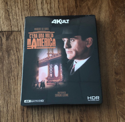 Once Upon A Time In America 4Kult (4K UHD, Blu-ray 2025 3-Disc) + Numbering Card
