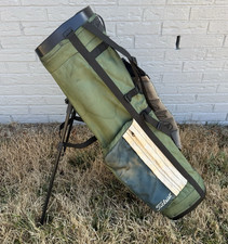 Titleist Stand Carry 4-Way Golf Club Bag Vintage Dividers Distressed READ
