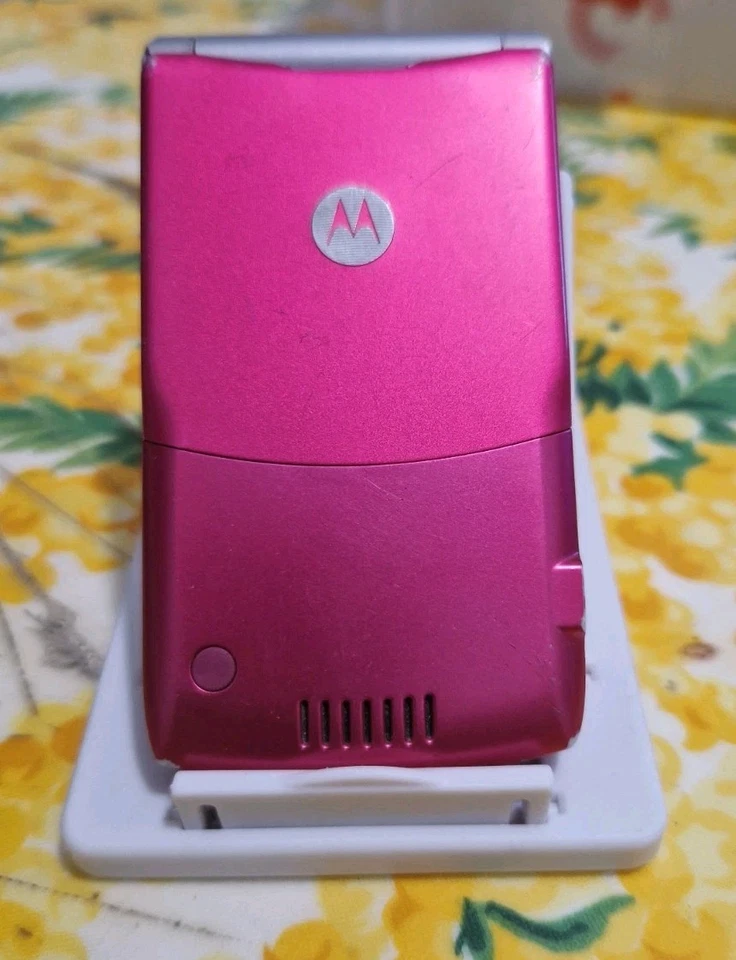 💜Motorola RAZR V3💜 Viola ORIGINALE MOTOROLA Pink rosa purple - Immagine 4 di 4