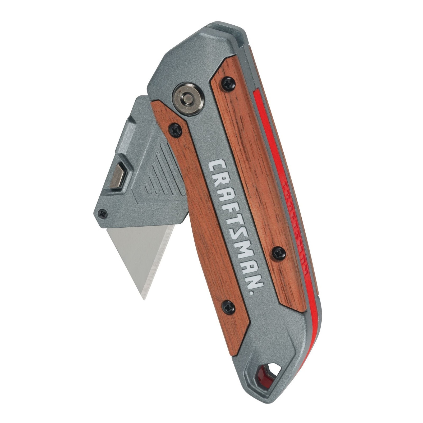 With Walnut Handle Clip Blade