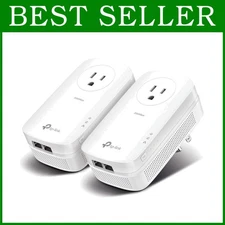 AV2000 Ethernet Over Power Adapter - 2x2 MIMO, Gigabit Ports