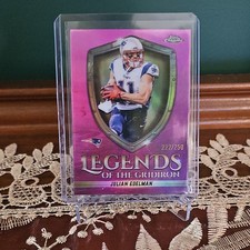 Topps 2025 Chrome Legends Julian Edelman LOG-24 Serial Numbered/250 Patriots NFL