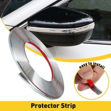 Car Chrome Trim Molding Strip Door Window Side Bumper Trime Protector 16ft 12mm Car Chrome Trim Molding Strip Door Window Side Bumper Trime Protector 16ft 12mm