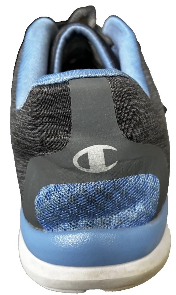 Zapatillas de running Champions para mujer talla 8,5 W espuma viscoelástica gris azul Foto 4 de 4