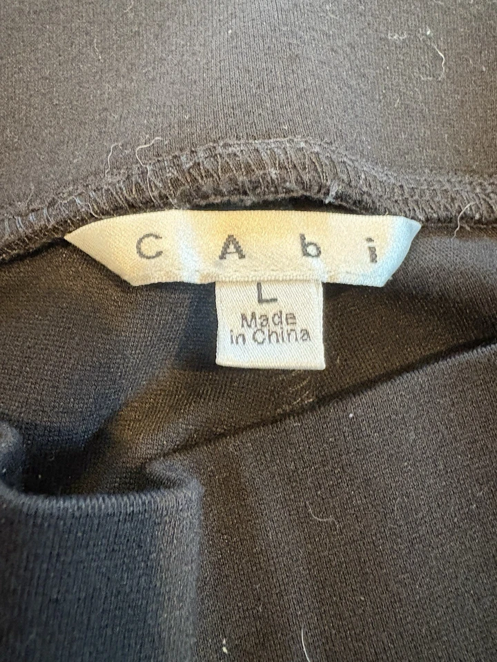 Leggings Ponte Cabi Para Mujer Negros Estilo Ecuestre Talla L Moda Elastizados Básicos Foto 4 de 4