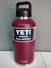 Yeti Rambler 64oz Bottle with Chug Cap Wild Vine Red NWT