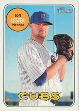 2018 Topps Heritage #43 Jon Lester Chicago Cubs