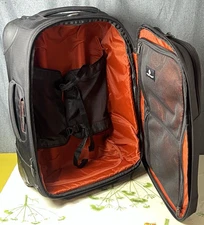 Eagle Creek EC-20286 Wheeled Rolling Carry-On Luggage Backpack Black Travel Bag