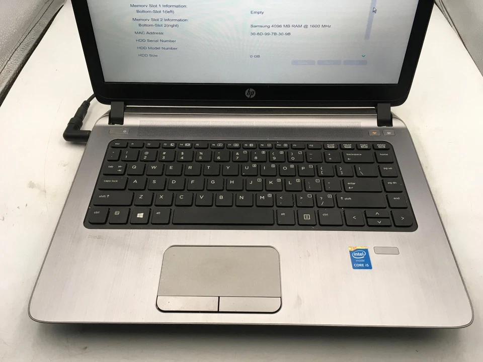 HP PROBOOK 440 G2 - BOOTS TO BIOS - INTEL I5 4210 - 4GB RAM -READ DESCRIPTION-BB - Image 3 of 4