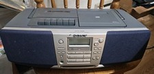 Sony CFD-S38 CD PLAYER CASSETTE AM/FM RADIO STEREO BOOMBOX