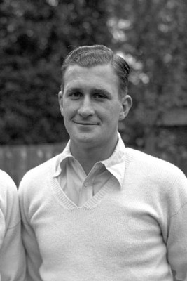 Jim Laker Surrey cricketer has been selected play England thei- 1948 Old Photo