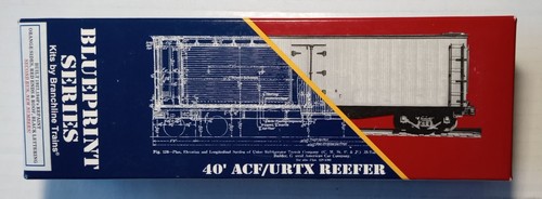 Refrigerador de madera Branchline Blueprint #1218B ACF Milwaukee Rd CMStP&P #85348 KIT NUEVO EN CAJA | Zustand: New