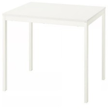 Esstisch - weiß - ausziehbar - 120-160x80 cm Esszimmertisch Küchentisch Essplatz