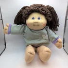 Vintage CPK Cabbage Patch Kids 1980s Coleco Brunette Blue Eye Girl Doll Mold 3