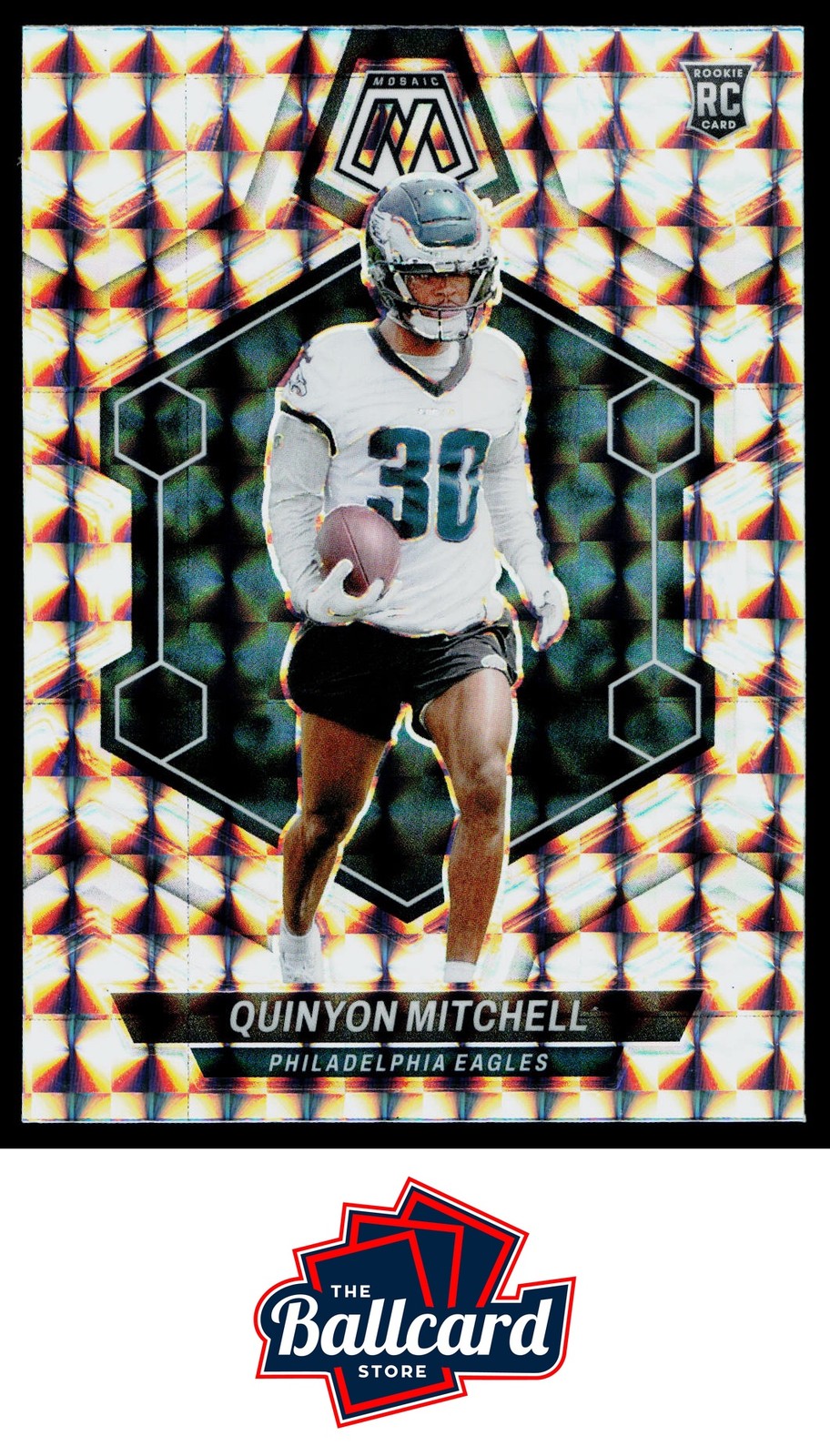 2024 Panini Mosaic #322 Quinyon Mitchell Mosaic