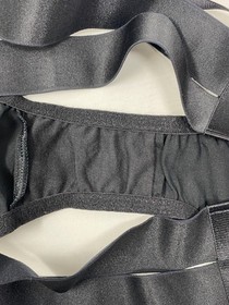 Agent Provocateur Whitney Black Strappy Set AP3 Medium New
