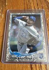 2013 Topps - Ervin Santana #366 Desert Camo Foil /99