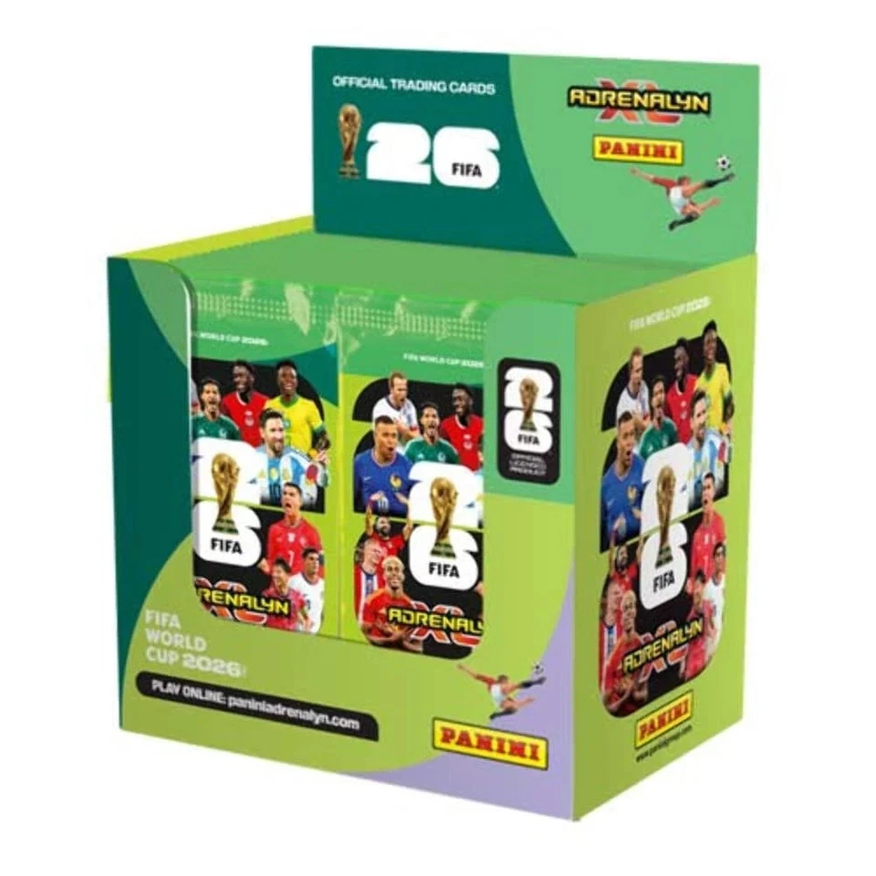 2026 Panini Adrenalyn XL FIFA World Cup Trading Cards Sealed Box 50 Packs - Image 2 of 4