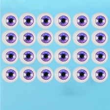 12Pr 22mm Lifelike Reborn Acrylic Eyes for Reborn Baby Dolls Kits DIY Supply