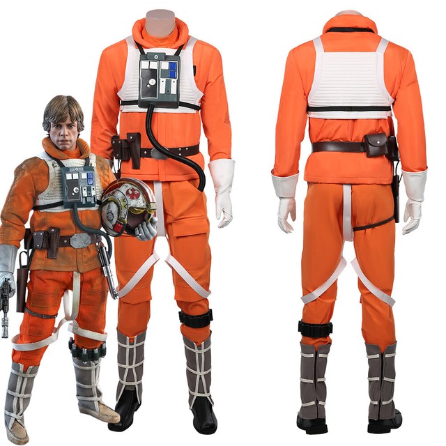 Star Wars XWING Rebel Pilot Jumpsuit Cosplay Costume Uniform Suit eBay