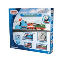 Bachmann N Thomas & Friends Thomas salva la locomotiva a slitta di Babbo Natale con occhi in movimento 773