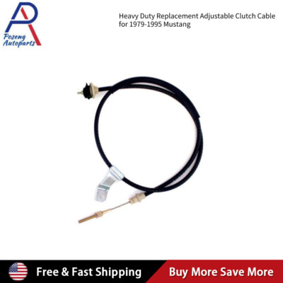 Replacemen Adjustable Clutch Cable Steeda for 1979-1995 Mustang 5.0 LX GT 