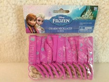Frozen Disney Movie Princess Arendelle Kids Birthday Party Favor Charm Necklaces