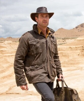 leichte wetterfeste Trekking Jacke Retro Wachs-Style Dri Tec Membrane - SCIPPIS