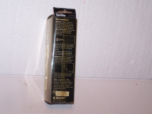 Vintage new in the package Slater 94834 Outdoor Spotlite - Picture 3 of 8
