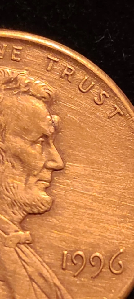 1996 Lincoln Memorial Penny Error DDO Error Lincoln Head - Image 4 of 4