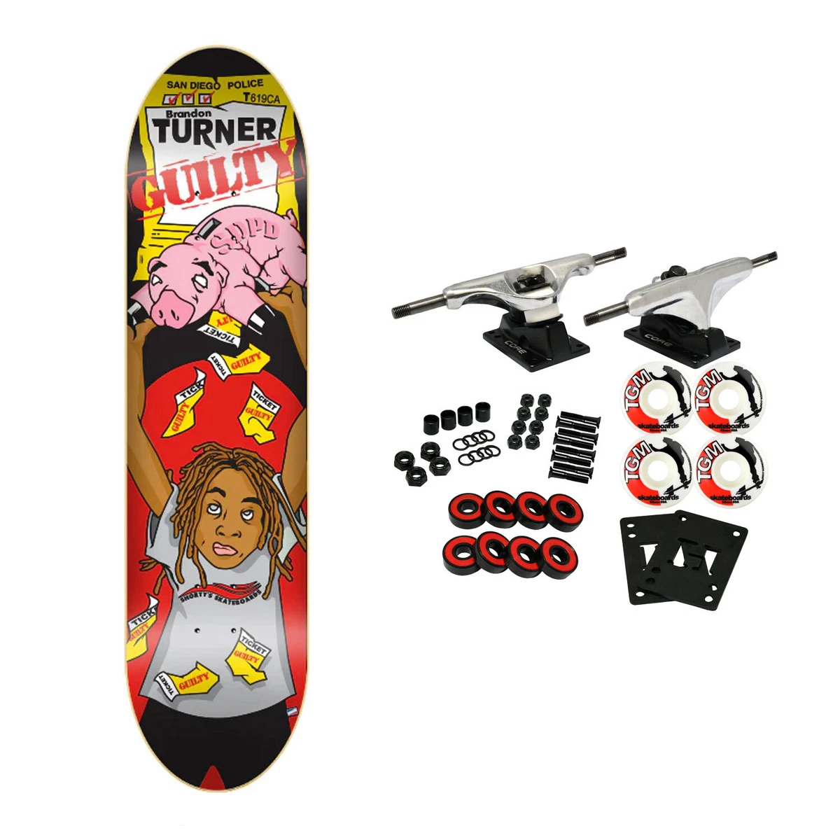 大人用】APRIL - OG LOGO COMPLETE RED 8.25