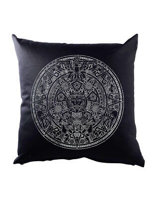 Aztec Mandala Dekokissen Indians American Mayans Maya Sign Calendar Mexico