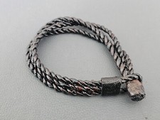 Authentic Handmade Leather Tuareg Bracelet Hippy Gypsy Hippie Boho Bohemian