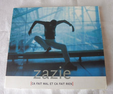 ZAZIE  " Ca fait mal et ça fait rien " CD PROMO DIGIPACK1998