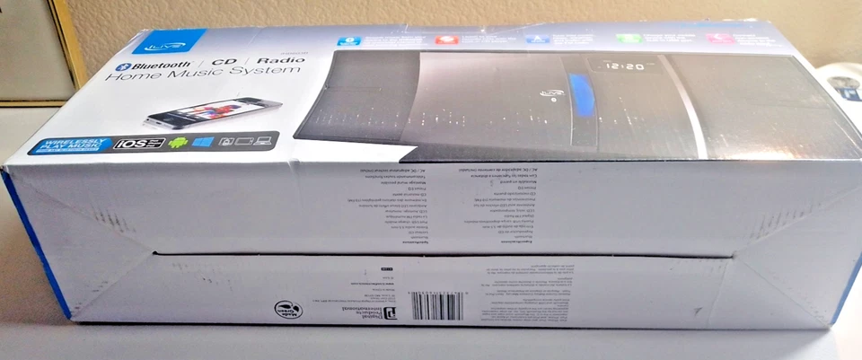 New In Box iLive IHB603B Bluetooth CD Radio Home Music System NIB vintage stereo - Image 2 of 4