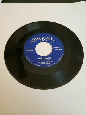 Lonnie Donegan ボックスセット The Lonnie Donegan Skiffle Group - Rock Island Line (45RPM 7