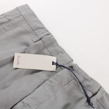 Zanella NWT Chinos / Casual Pants Size 36 US Noah Solid Gray Cotton Blend