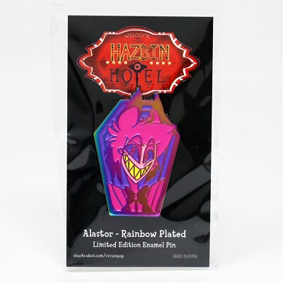 ピンズ・ピンバッジ・缶バッジ hazbin hotel phinz Demon Alastor ピンズ・ピンバッジ・缶バッジ hazbin hotel phinz Demon
