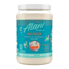 Alani Nu Whey Protein Powder Fruity Cereal | 23g Protein, 30 Servings