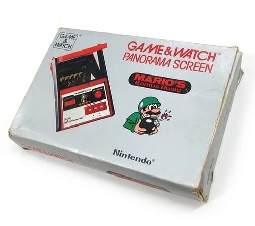 Nintendo Game \u0026 Watch Panorama Screen Mario's Bomb Away | eBay