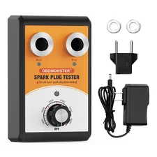Spark Plug Tester Dual Hole Diagnostic Tool 12V Gasoline Car Ignition Analyzer