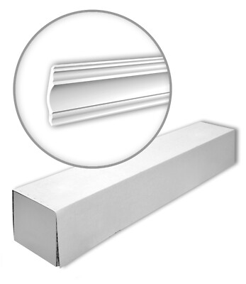 Profhome 150139 Eckleisten 1 Karton SET mit 12 Stuckleisten | 24 m