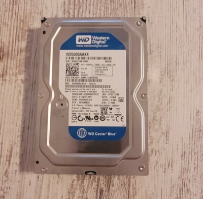 Western Digital WD5000AAKX 3,5-Zoll 500GB 7200RPM Interne Festplatte HDD