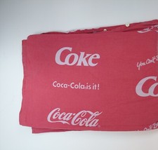 Vintage Coca Cola Bettwäsche 2-Teilig 1990 Coke Retro 90er 135 cm x200 cm